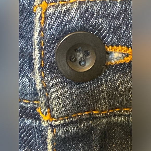 Joe's The Brixton Dark Wash Denim Blue Jeans Men's Sz 38 (Has a hole) - Picture 6 of 16